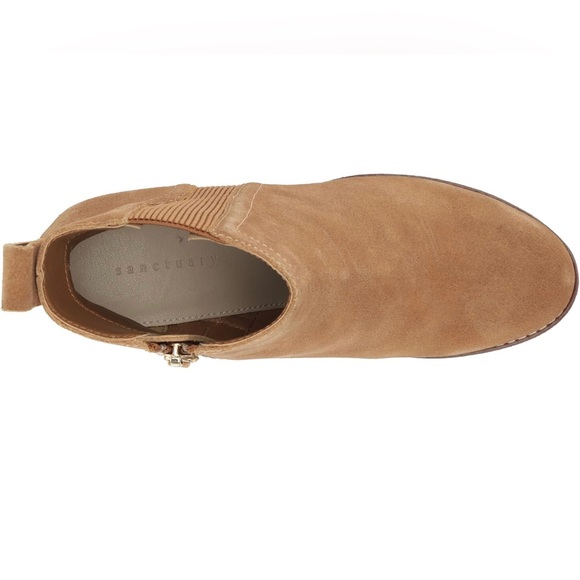 NWT Sanctuary Women's Engage Ankle Boot Suede Size 9 Color Acorn / Brown - Picture 3 of 11